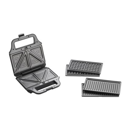 Concept SV3054 - Sandwich järn 3i1 700W/230V svart