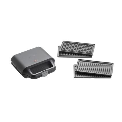 Concept SV3054 - Sandwich järn 3i1 700W/230V svart