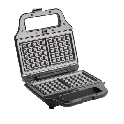 Concept SV3054 - Sandwich järn 3i1 700W/230V svart