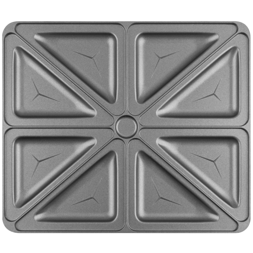 Concept SV3080 - Sandwich järn FAMILY 3i1 1200W/230V svart/rostfri