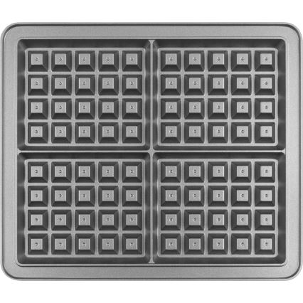 Concept SV3080 - Sandwich järn FAMILY 3i1 1200W/230V svart/rostfri