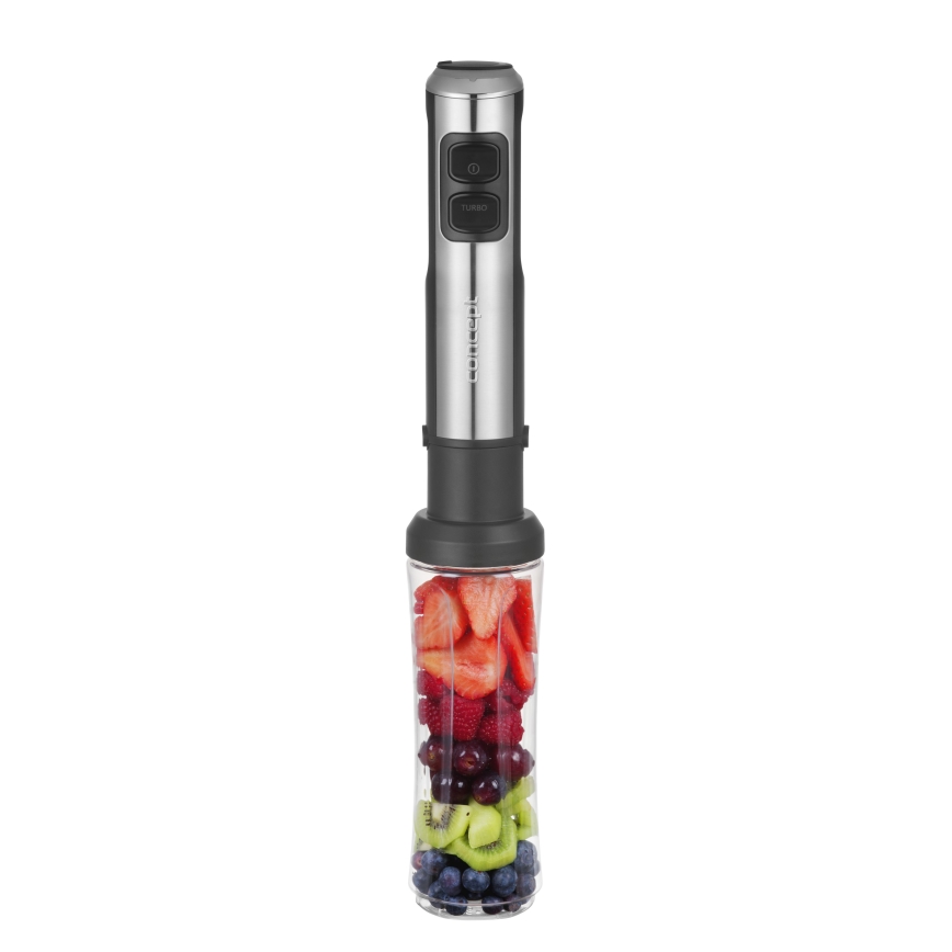 Concept TM5500 - Stavmixer med tillbehör 1500W/230V svart/rostfri