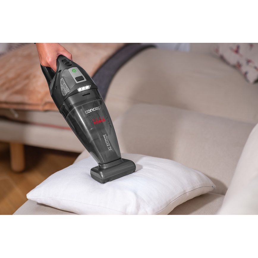 Concept VP4380 - Handhållen dammsugare REAL FORCE 110W/18,5V 2200 mAh svart