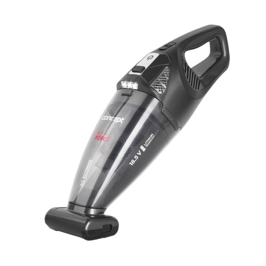 Concept VP4380 - Handhållen dammsugare REAL FORCE 110W/18,5V 2200 mAh svart
