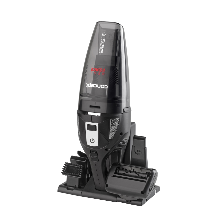 Concept VP4380 - Handhållen dammsugare REAL FORCE 110W/18,5V 2200 mAh svart