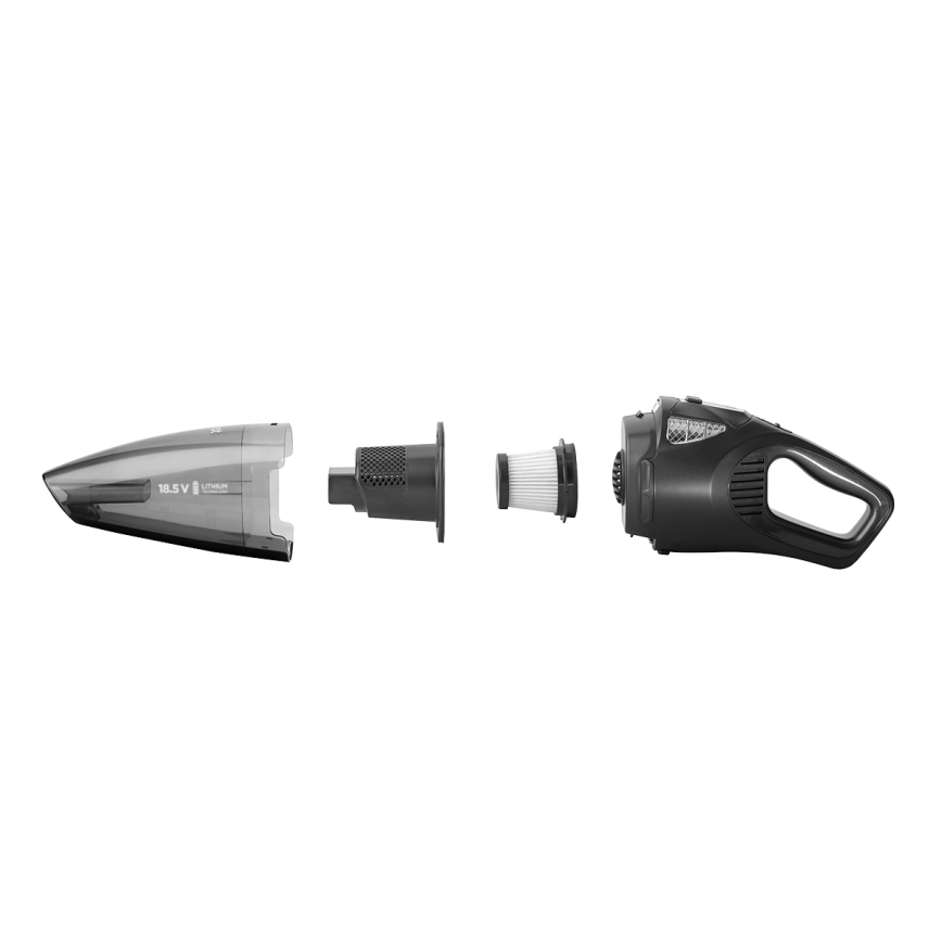 Concept VP4380 - Handhållen dammsugare REAL FORCE 110W/18,5V 2200 mAh svart