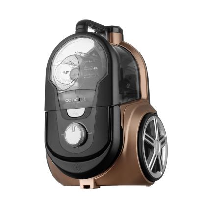 Concept VP5240N - Dammsugare utan påse 4A RADICAL PET EXPERT 2,5 l 800W/230V brons