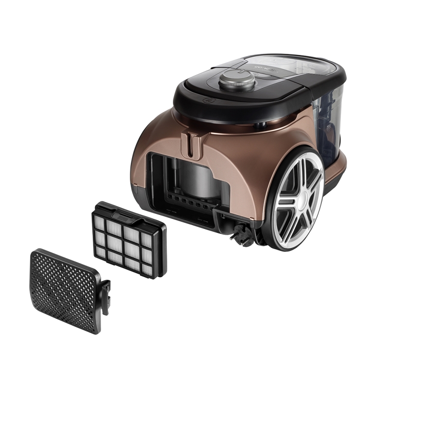 Concept VP5240N - Dammsugare utan påse 4A RADICAL PET EXPERT 2,5 l 800W/230V brons