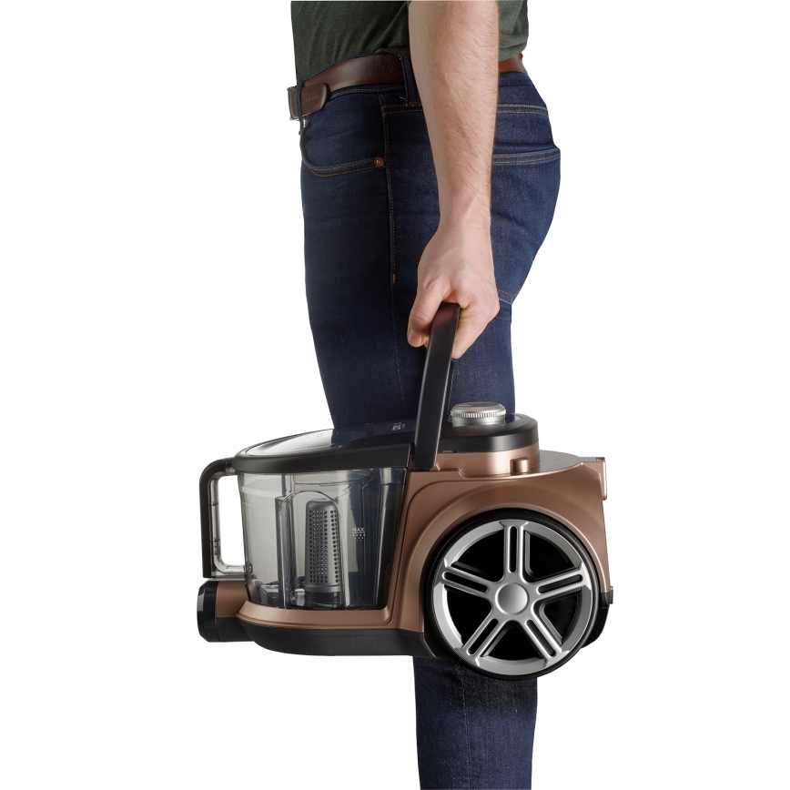 Concept VP5240N - Dammsugare utan påse 4A RADICAL PET EXPERT 2,5 l 800W/230V brons