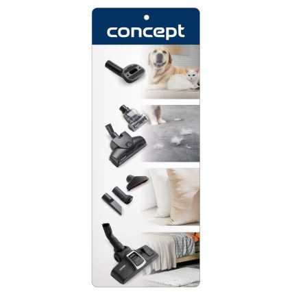 Concept VP5240N - Dammsugare utan påse 4A RADICAL PET EXPERT 2,5 l 800W/230V brons
