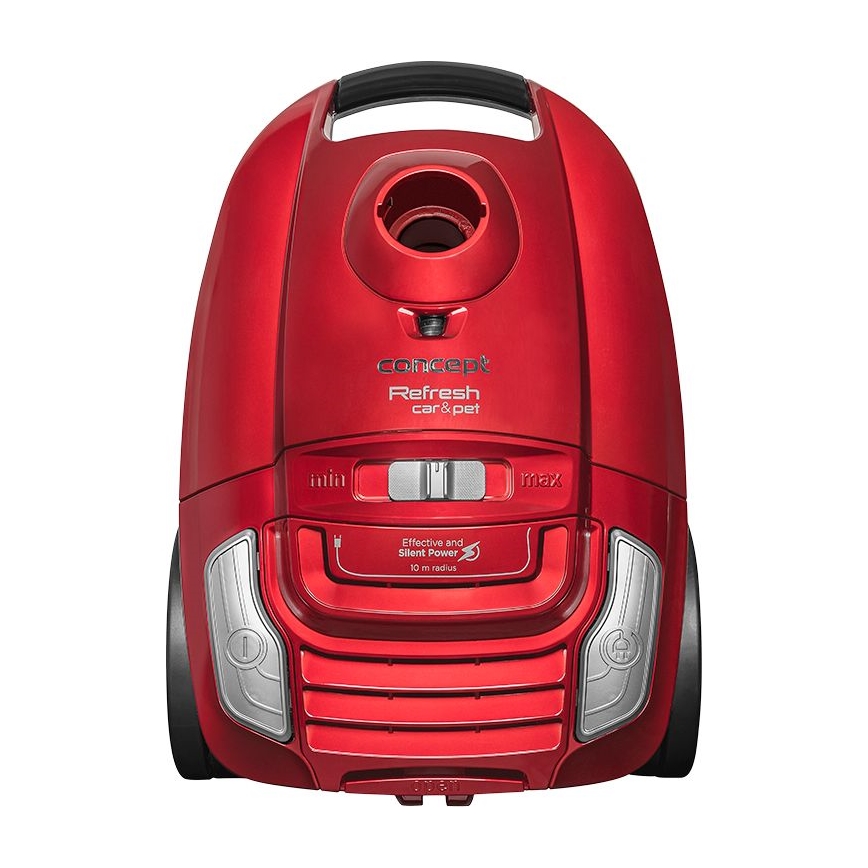 Concept VP8224 - Dammsugare med påse REFRESH CAR&PET 3,5 l 700W/230V röd