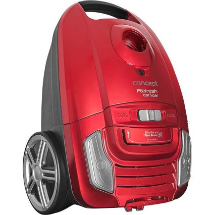 Concept VP8224 - Dammsugare med påse REFRESH CAR&PET 3,5 l 700W/230V röd