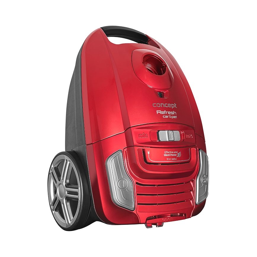 Concept VP8224 - Dammsugare med påse REFRESH CAR&PET 3,5 l 700W/230V röd