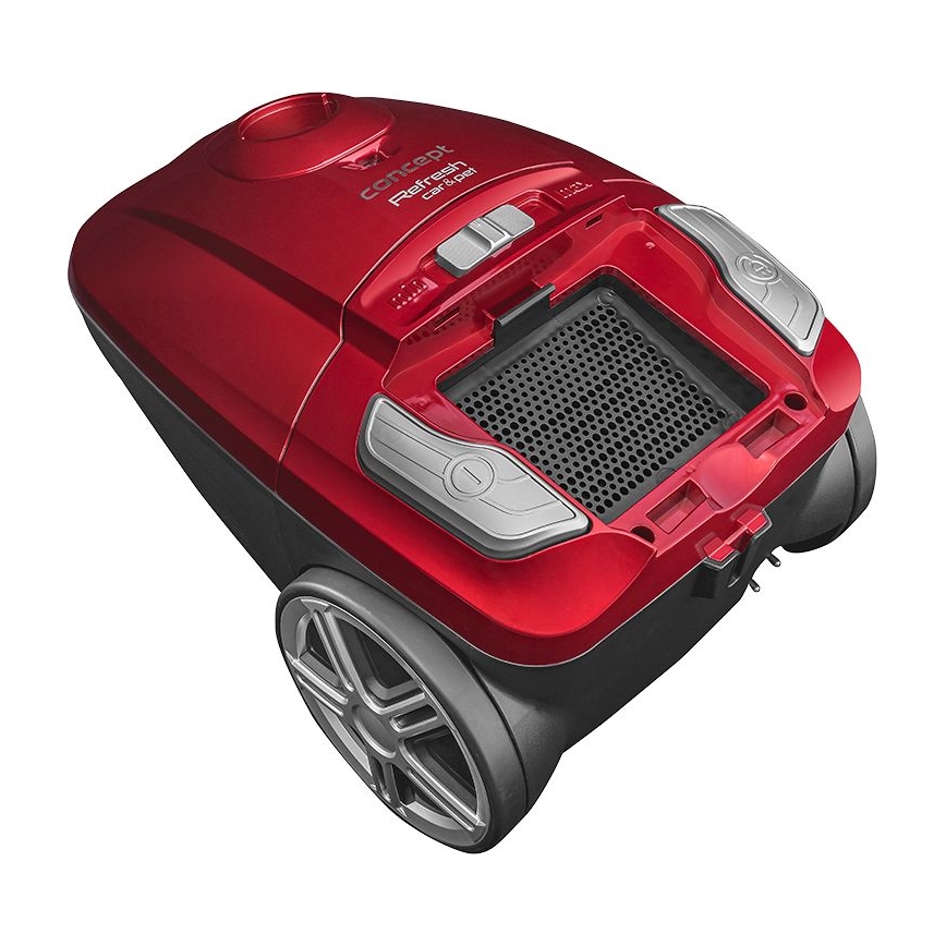 Concept VP8224 - Dammsugare med påse REFRESH CAR&PET 3,5 l 700W/230V röd