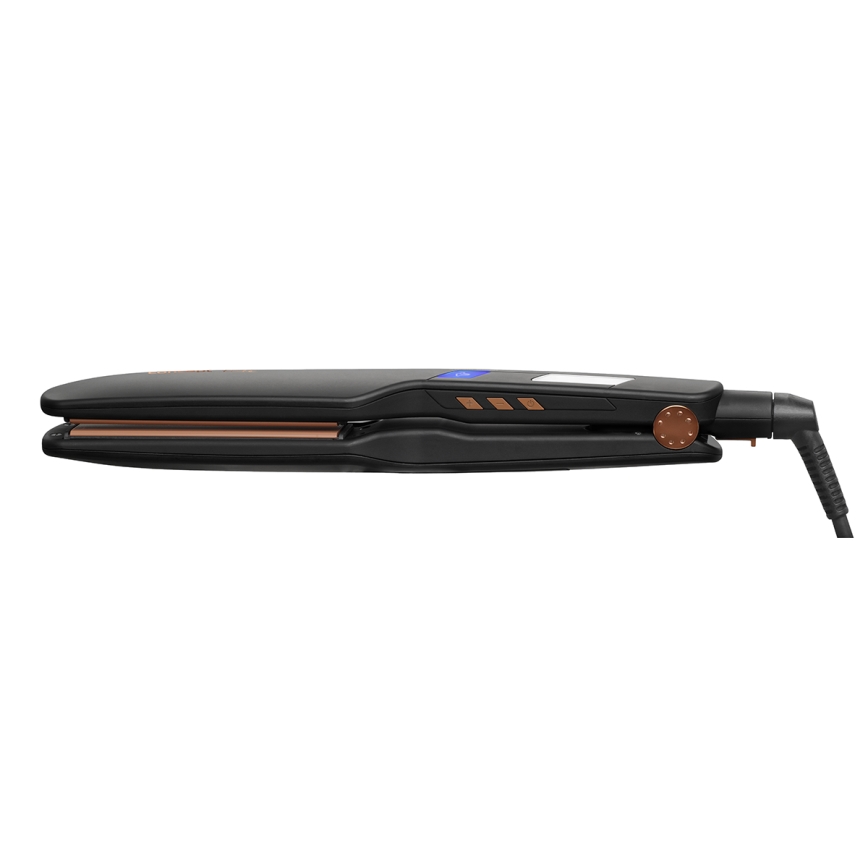 Concept VZ6010 - Steam hair straightener med LED display ELITE STEAM BOOST 54W/230V svart