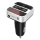 CONNECT IT CCC-8800-SL - FM-bilsändare med handsfree-funktion svart/silver
