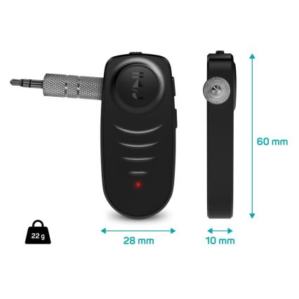 CONNECT IT CFF-4050-BK - Bluetooth audio Mottagare AUX 110 mAh