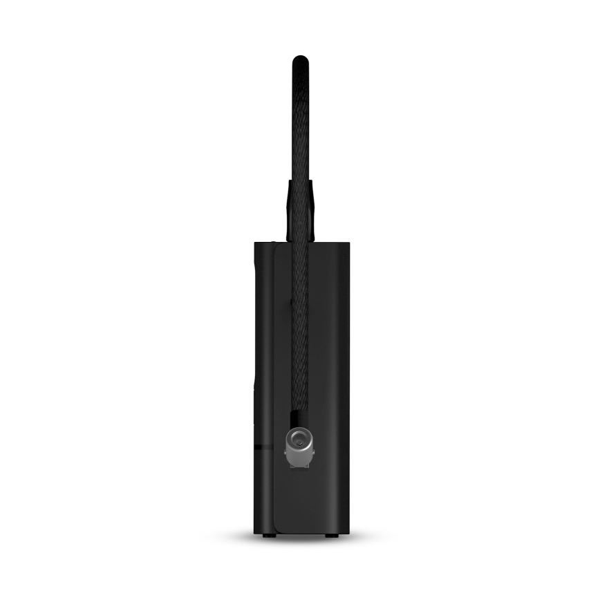 CONNECT IT CFF-4500-BK - Digital bärbar fickkompressor AirFlow 80W/6000 mAh svart