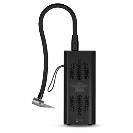 CONNECT IT CFF-4500-BK - Digital bärbar fickkompressor AirFlow 80W/6000 mAh svart