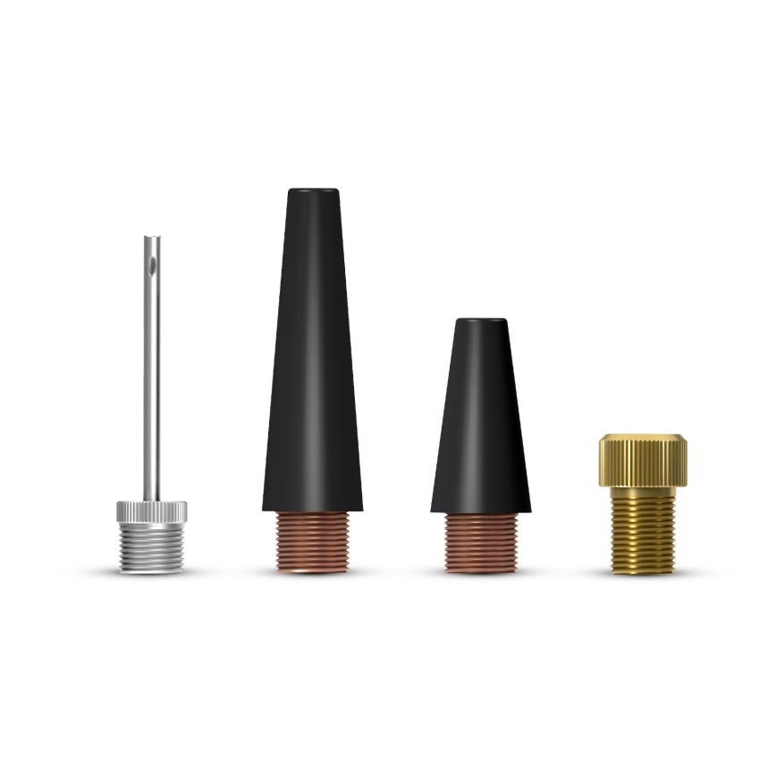 CONNECT IT CFF-4500-BK - Digital bärbar fickkompressor AirFlow 80W/6000 mAh svart