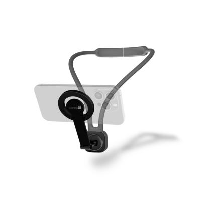 CONNECT IT CFF-6020-GY - Flexibel magnetisk halsbandshållare för MagSafe-telefoner