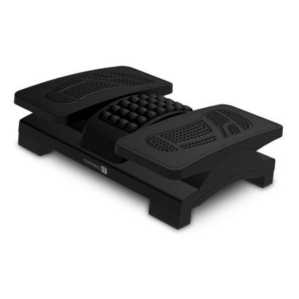 CONNECT IT CFH-4105-BK - Justerbart fotstöd, svart