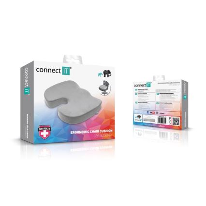 CONNECT IT CFH-5290-GY - Ergonomisk stoldyna grå