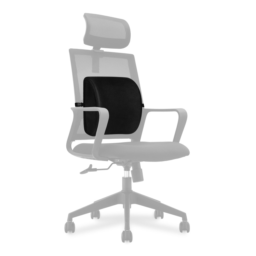 CONNECT IT CFH-5300-BK - Lumbar stolstöd svart