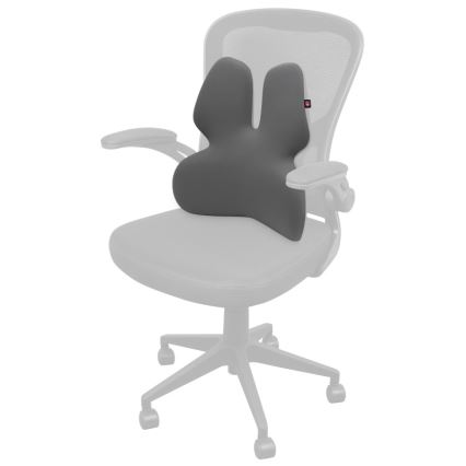 CONNECT IT CFH-5902-GY - Lumbar stolstöd grå