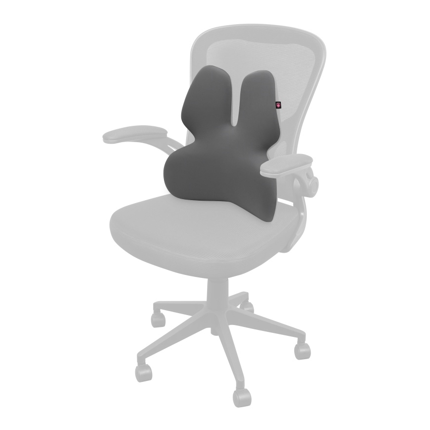 CONNECT IT CFH-5902-GY - Lumbar stolstöd grå