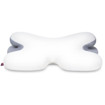 CONNECT IT CFH-6030-WH - Anatomiskt formad kudde Virgo vit/grå