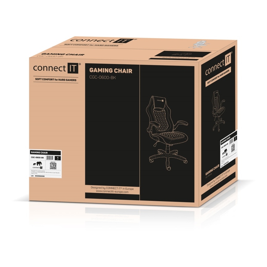 CONNECT IT CGC-0600-BK - Gamingstol Matrix Pro svart