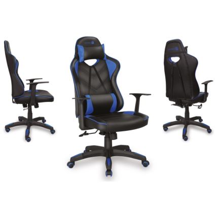 CONNECT IT CGC-0700-BL - Gamingstol LeMans Pro svart/blå