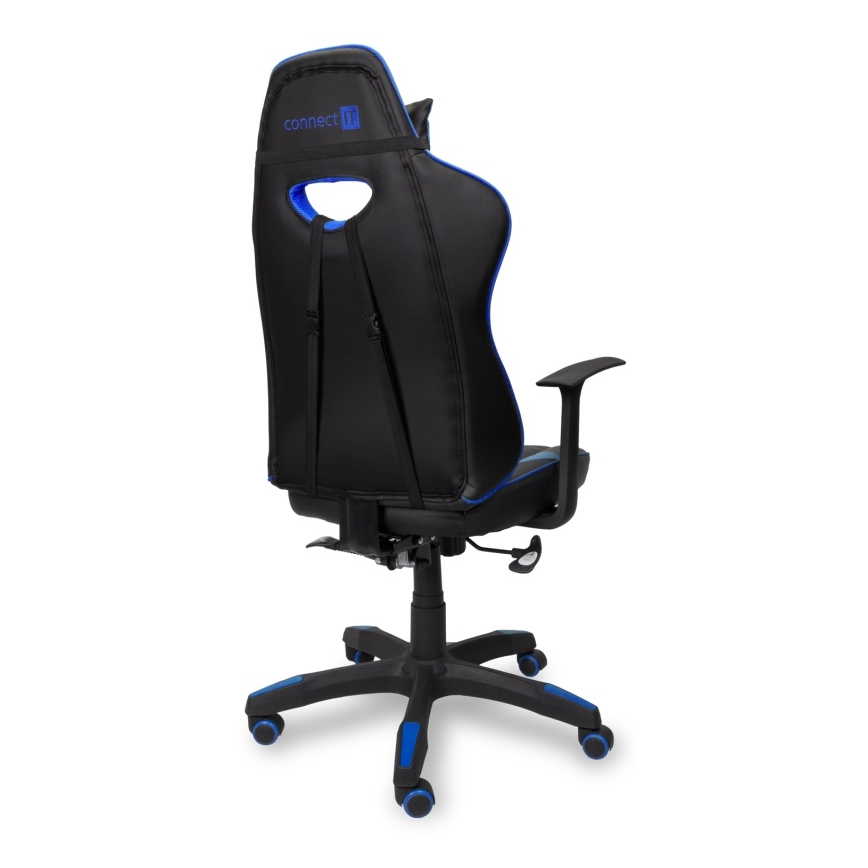 CONNECT IT CGC-0700-BL - Gamingstol LeMans Pro svart/blå