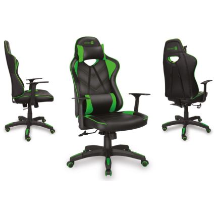 CONNECT IT CGC-0700-GR - Gamingstol LeMans Pro svart/grön