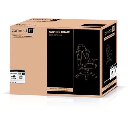 CONNECT IT CGC-0700-GR - Gamingstol LeMans Pro svart/grön