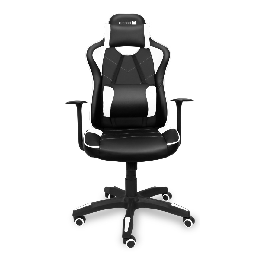 CONNECT IT CGC-0700-WH - Gamingstol LeMans Pro svart/vit