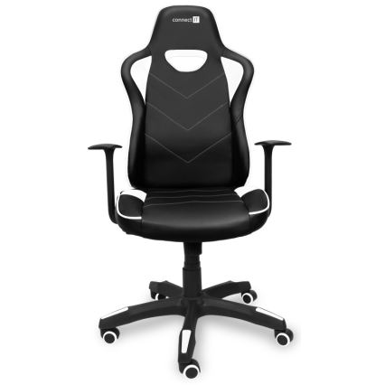 CONNECT IT CGC-0700-WH - Gamingstol LeMans Pro svart/vit