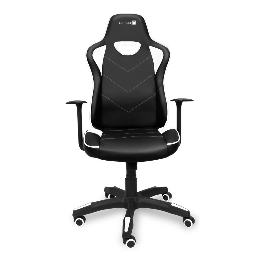 CONNECT IT CGC-0700-WH - Gamingstol LeMans Pro svart/vit