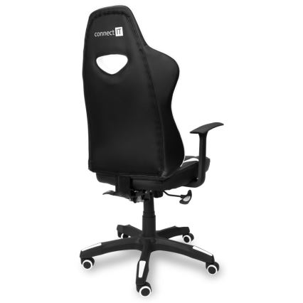 CONNECT IT CGC-0700-WH - Gamingstol LeMans Pro svart/vit