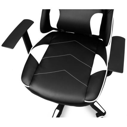 CONNECT IT CGC-0700-WH - Gamingstol LeMans Pro svart/vit
