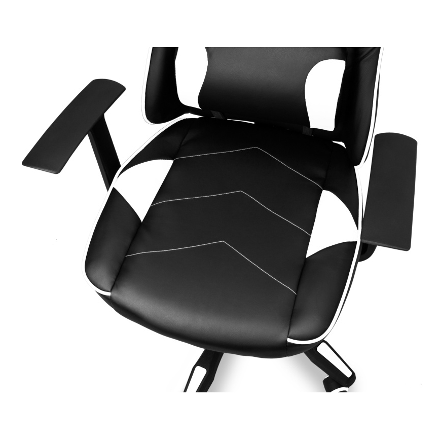CONNECT IT CGC-0700-WH - Gamingstol LeMans Pro svart/vit