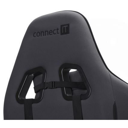 CONNECT IT CGC-1200-GY - Gamingstol Monaco Pro grå/svart