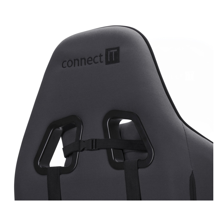 CONNECT IT CGC-1200-GY - Gamingstol Monaco Pro grå/svart