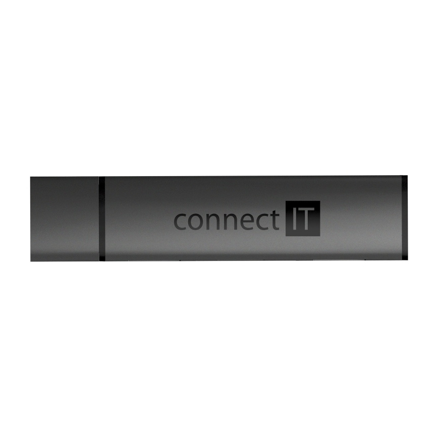 CONNECT IT CHU-4060-AN - USB-A hub med minneskortläsare 04.01.2001