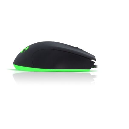 CONNECT IT CI-1128 - LED gaming mus med sladd 1000/1200/1600/3200 DPI svart