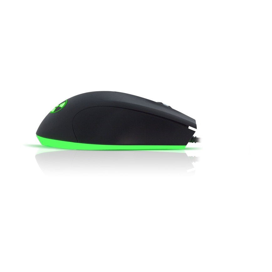CONNECT IT CI-1128 - LED gaming mus med sladd 1000/1200/1600/3200 DPI svart