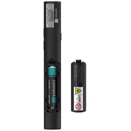 CONNECT IT CLP-2050-BK - Trådlös presentatör med laserpekare 1xAAA