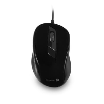 CONNECT IT CMO-1200-BK - Vägghängd toalett 1000 DPI svart