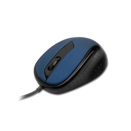 CONNECT IT CMO-1200-BL - Vägghängd toalett 1000 DPI svart/blå